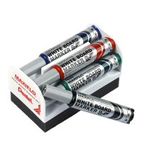 Pentel Whiteboardm. 4er Set sw, rt, bl, gn