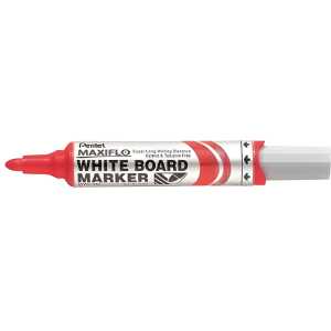 Pentel Whiteboardmarker Maxiflo 2,5mm rt