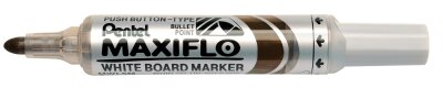 Pentel Whiteboardmarker Maxiflo 2,5mm br