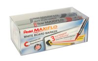 Pentel Whiteboardm. 4er Set sw, rt, bl, gn