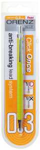 Pentel ORENZ Druckbleistift 0,3mm/B in Blister, ge