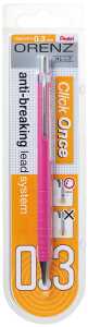 Pentel ORENZ Druckbleistift 0,3mm/B in Blister, rs