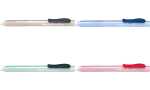Radierstift ClicEraser2, nachfuellb tr.gn, Taschenclip m....