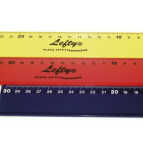 Lineal Plastik 30cm L3 sortier KUM 2012229 Lefty...