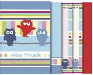 Freundebuch A5 Eulen 4015290415133