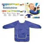Idena Bastelschürze blau,f. Alter 5-6 Jahre