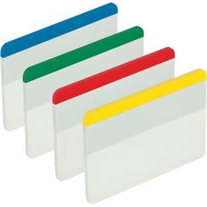 Post-it Index STRONG - 50,8 x 38 mm, sortiert, 4x 6 Streifen