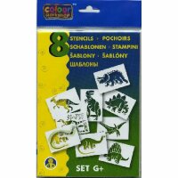 KOH Blo Pen - Schablonen 8er Pack "Dinosaurier"...