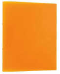 IDENA Ringbuch A4 2 Ringe PP Idena orange 35mm, transluzent