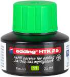 Edding Textmarker Nachfülltinte HTK 25 25 ml hellgrün