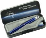Fisher Space Pen Bullet blau mit weichem Stylus im Etui