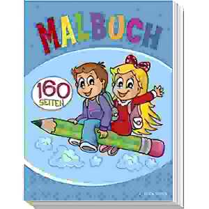Trötsch Malbuch 160 Seiten 17 x 23 cm, 160 Seiten