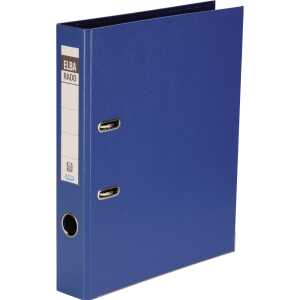 ELBA Ordner "rado plast" A4, PVC, Rückenbreite 5 cm, blau