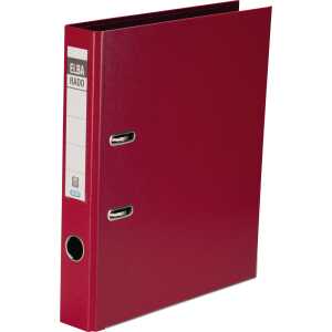 ELBA Ordner "rado plast" A4, PVC, Rückenbreite 5 cm, rot