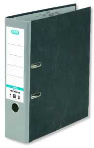 ELBA Ordner "smart Original" Wolkenmarmor, Rückenbreite 8 cm, grau