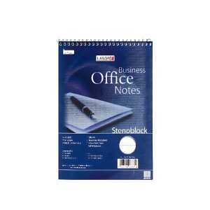 Stenoblock "Office" mit Spirale A5, 40 Blatt, 70 g/m², liniert