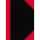 Bantex China-Kladde schwarz/rot, A4, 96 Blatt, 70 g/m², liniert