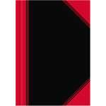 Bantex China-Kladde schwarz/rot, A6, 96 Blatt, 70...