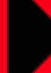 Bantex China-Kladde schwarz/rot, A6, 96 Blatt, 70...
