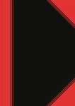 Bantex China-Kladde schwarz/rot, A4, 96 Blatt, 70...