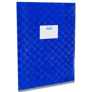 Oxford Hefthüllen für DIN A4, PP, Bast, blau