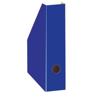 LANDRÉ Stehsammler "Color" für A4, schmal, blau