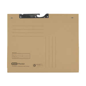 ELBA Pendelhefter A4, aus 230 g/m² Manilakarton kaufm Heftg naturbraun