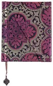 Trötsch Alfama Motiv 1 rot-silber 10 x 12,5 cm, 144 Seiten liniert