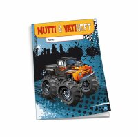 Trötsch Mutti- & Vatiheft Monstertruck A6, 48...