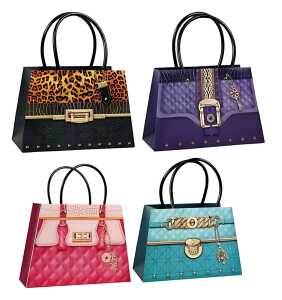 Trötsch Tasche "Clutch" 21x14 cm, 4 Motive