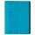 Ordnungsmappe "chic" A4, 12 Fächer, aus 450 g/m² Karton (RC), blau