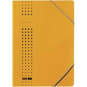 ELBA Eckspanner chic DIN A4 Karton, recycelt gelb