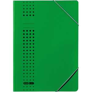 ELBA Eckspanner chic DIN A4 Karton, recycelt grün