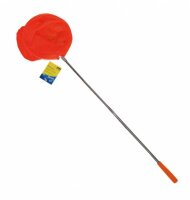 Idena Mini-Kescher orange Teleskop-Stange, 72cm -...