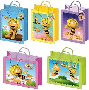 Trötsch Geschenktasche groß Biene Maja 27 x 33 cm, 5 Motive