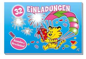 Trötsch Grußkarten zum Ausmalen 16 x 11 x 1 cm, 64 Seiten 4 Motive