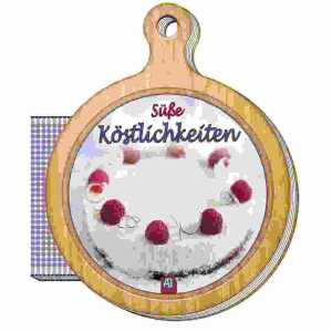 Trötsch Rez.b. Brettchen süße Köstlich 13,5 x 16 cm, 64 Seiten