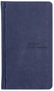 Güss Taschenkalender ca.A6 1W.= 2S. Einband Tucson blau