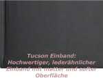 2026 Güss Buchkalender A5 Registerstanzung Einband Tucson schwarz