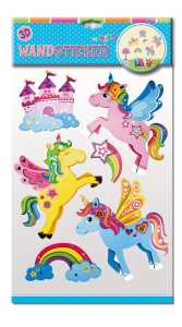 Trötsch Wandsticker Regenbogen-Einhorn 30 x 50 cm 63045