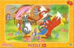 Trötsch Rahmenpuzzle Fuchs u. Elster 19 x 29,5x0,5...