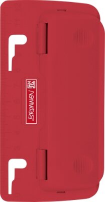 BRUNNEN Taschenlocher red 102065023