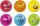 BRUNNEN Stressball 6 Motive/Farben 1027357