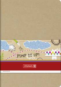 2026 Brunnen Heft Pimp it up! A5 kariert 32 Blatt braun