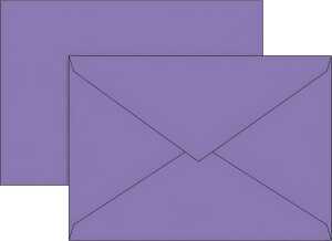 BRUNNEN Briefumschlag C5 80g flieder mit Futter 1 105125460
