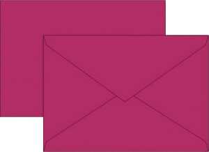 BRUNNEN Briefumschlag B6 80g fuchsia 10 Stück 105125626