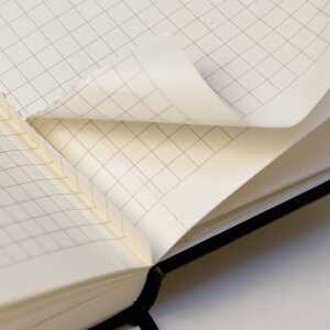 Notizbuch Kompagnon Metallic 12,5 x 19,5 cm dotted Hard Cover-Einband