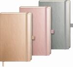 Notizbuch Kompagnon Metallic 12,5 x 19,5 cm dotted Hard...