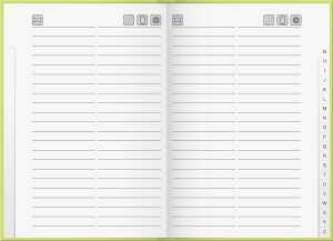 BRUNNEN Adressbuch A5 Floral 106459601