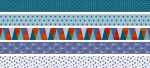 Deko Tapes Mini Triangle jede Rolle 3 m x 12 mm...